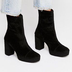 Free People Day for Night Suede Booties